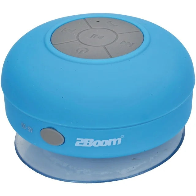 2 BOOM BT290B Aqua Jam Altavoz de Ducha Bluetooth (Azul)