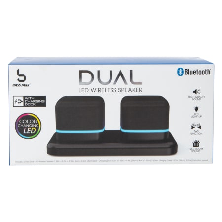 Dual Bluetooth® LED Wireless Speakers