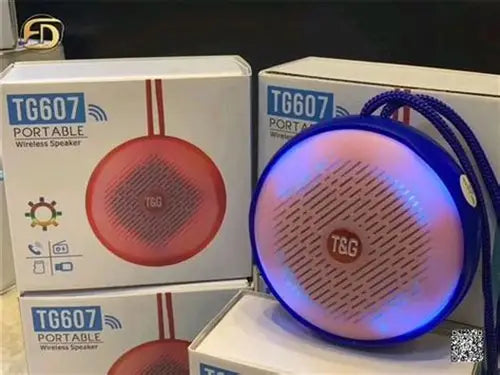 Original T&G TG-607 TG Bluetooth Wireless Speaker Support USB/TF CARD/FM RADIO