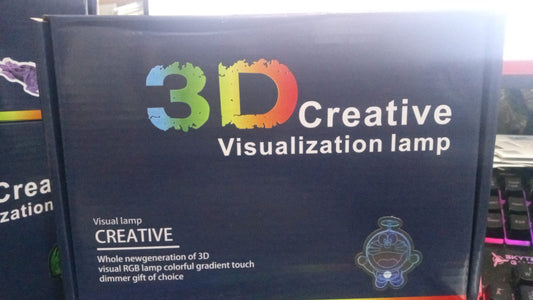 3d creative visualization lamp