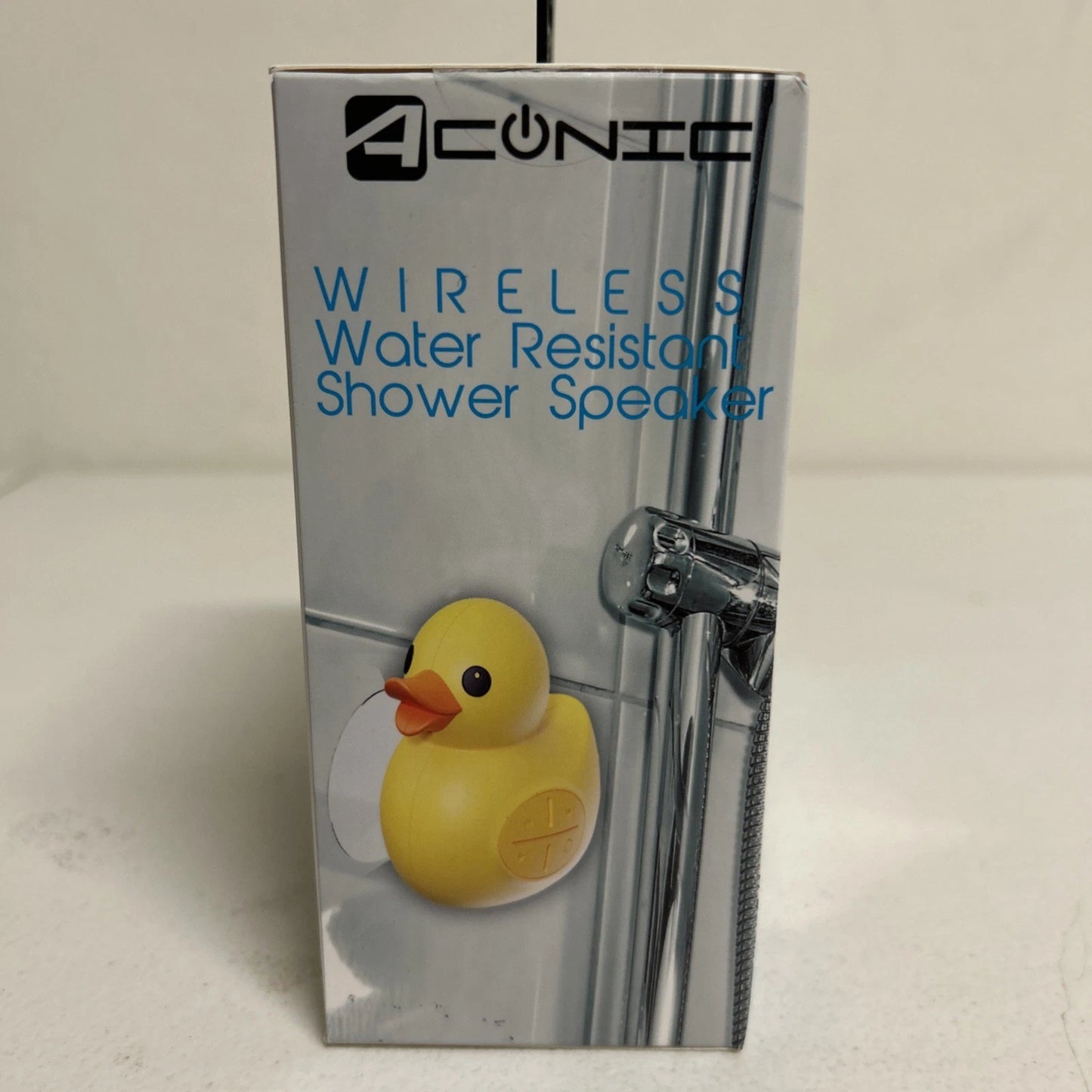 Altavoz Acónico Goma Pato Bluetooth Inalámbrico Resistente al Agua Ducha o Piscina