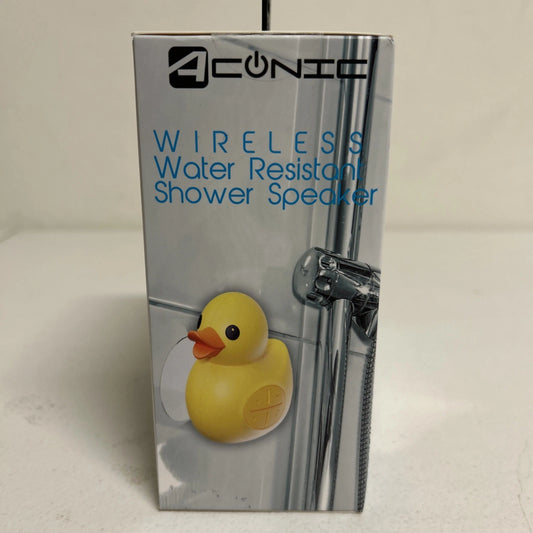 Altavoz Acónico Goma Pato Bluetooth Inalámbrico Resistente al Agua Ducha o Piscina