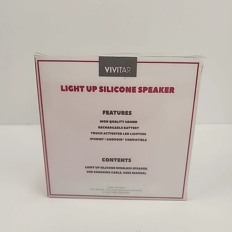 LIGHT UP SILOCONE SPEAKER  VARIEDAD DE DISEÑO